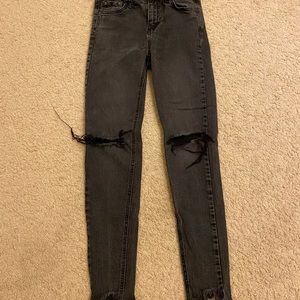 “Wild Fable Black High Rise Skinny Jeans”